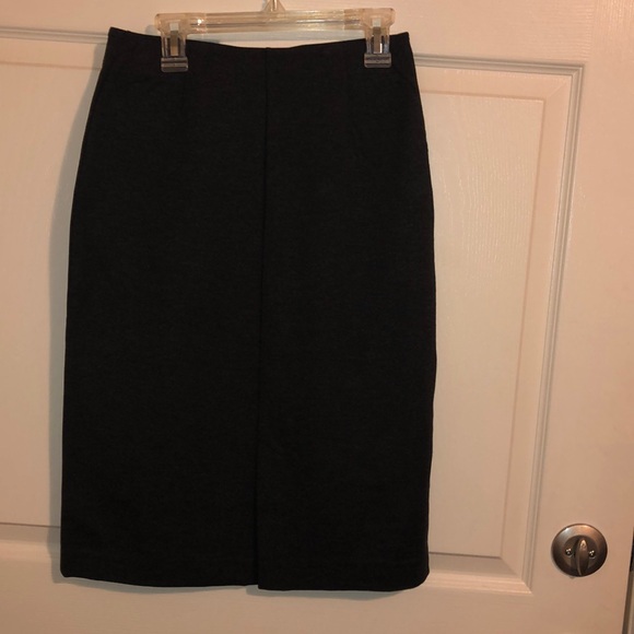 Dark gray pencil skirt - Picture 2 of 4
